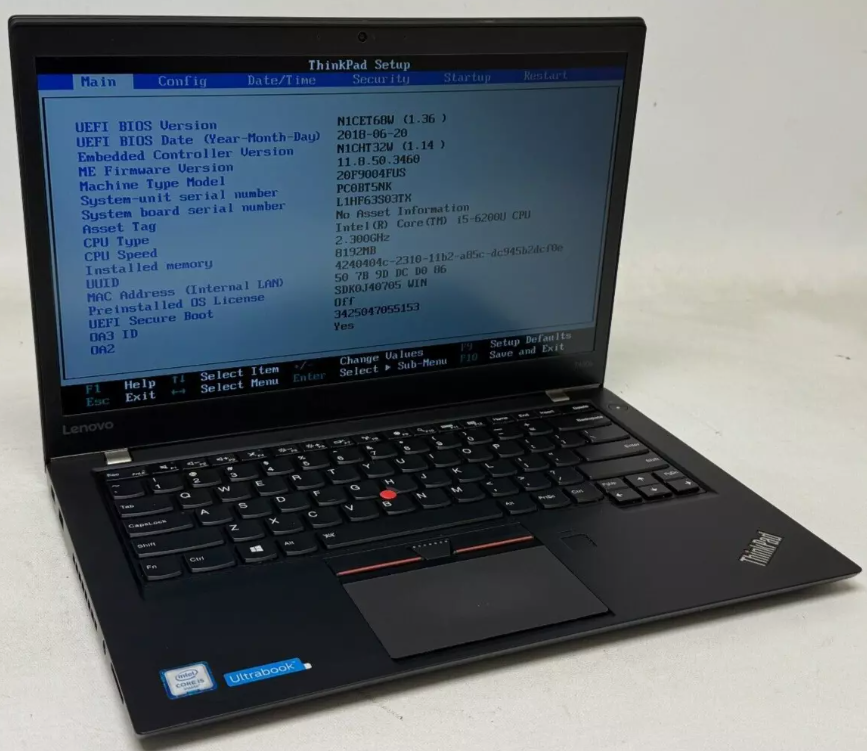 Lenovo ThinkPad T460s 14